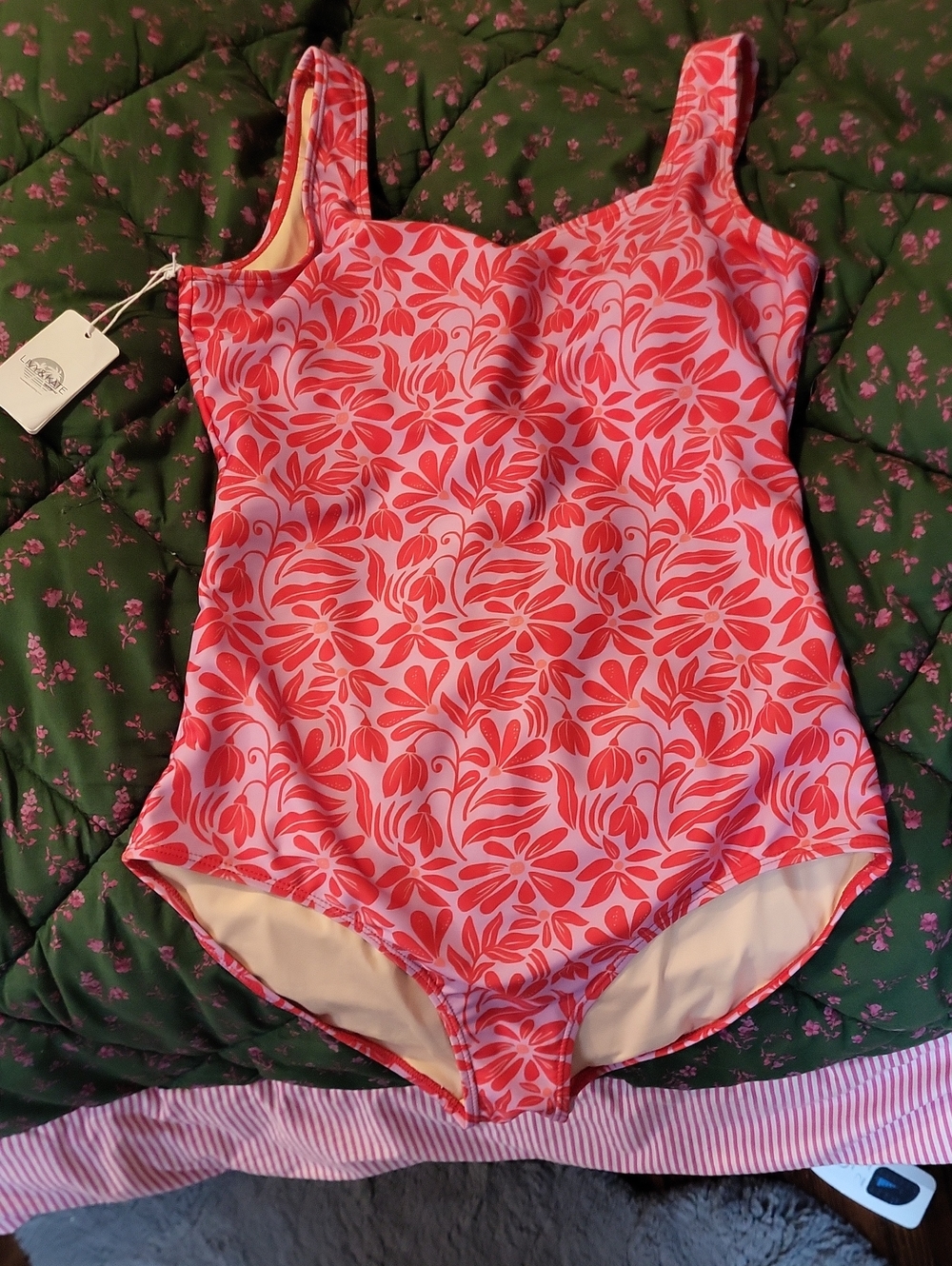 Cut Back One Piece in Kona Sunset